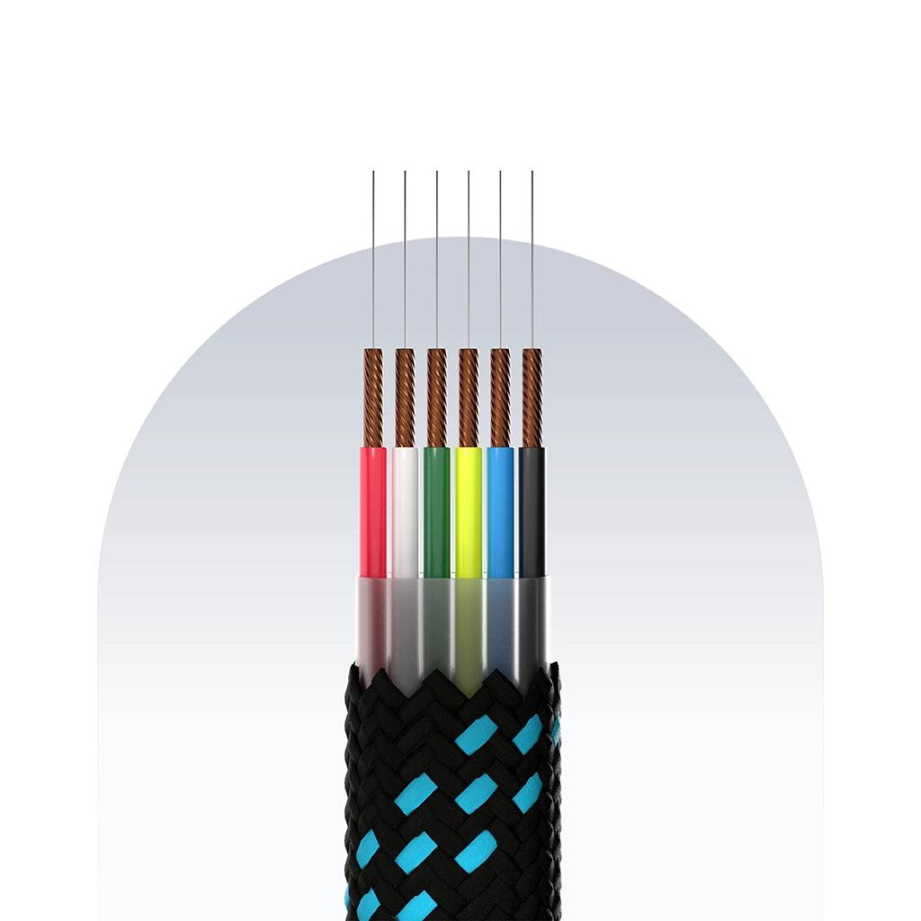 100W 4in1 Quad Cable 4ft