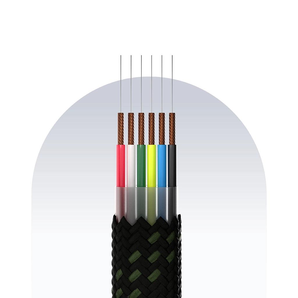 100W 4in1 Quad Cable 4ft