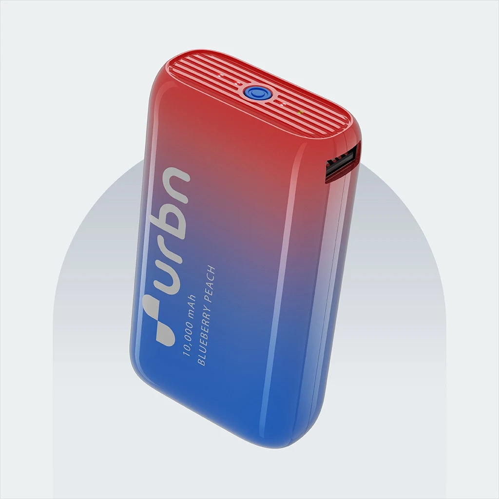 10,000 mAh Nano Blueberry Peach Power Bank 10,000 mAh Nano Blueberry Peach Power Bank