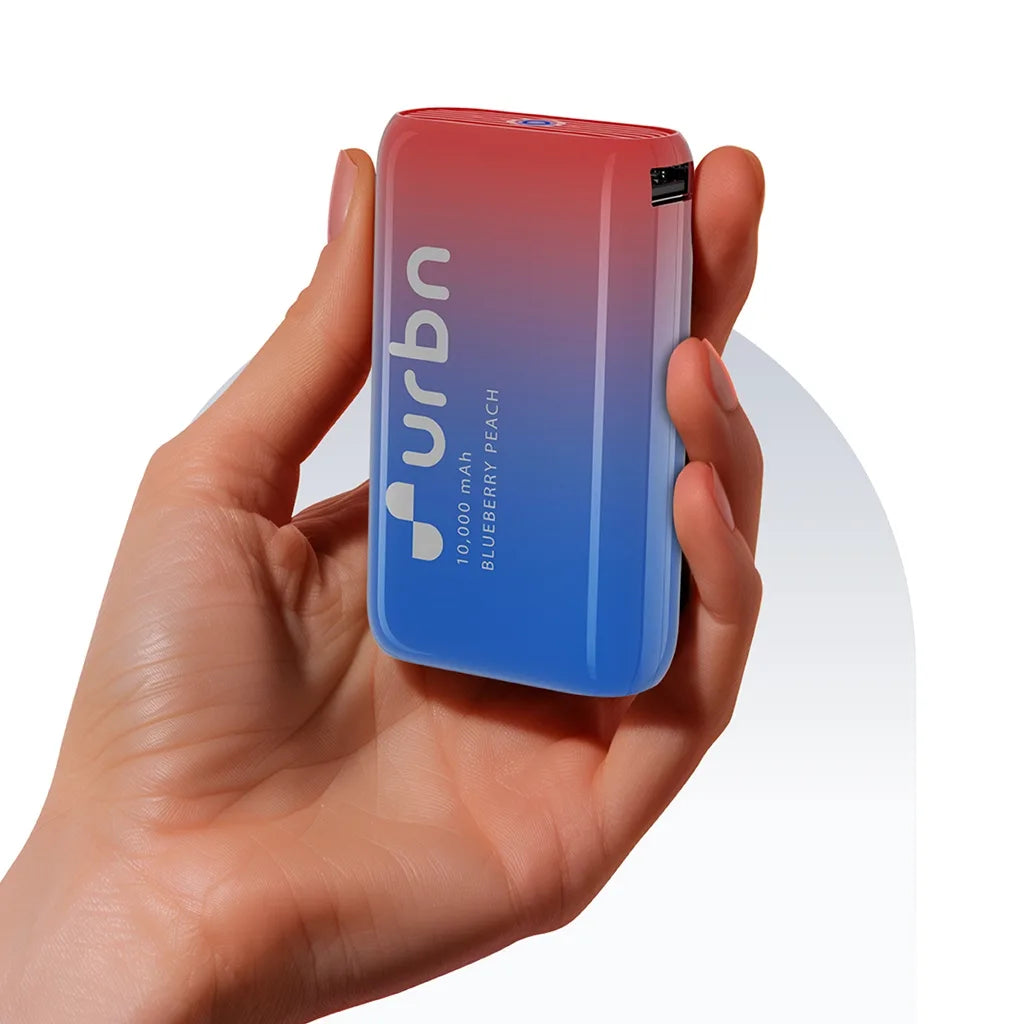 10,000 mAh Nano Blueberry Peach Power Bank