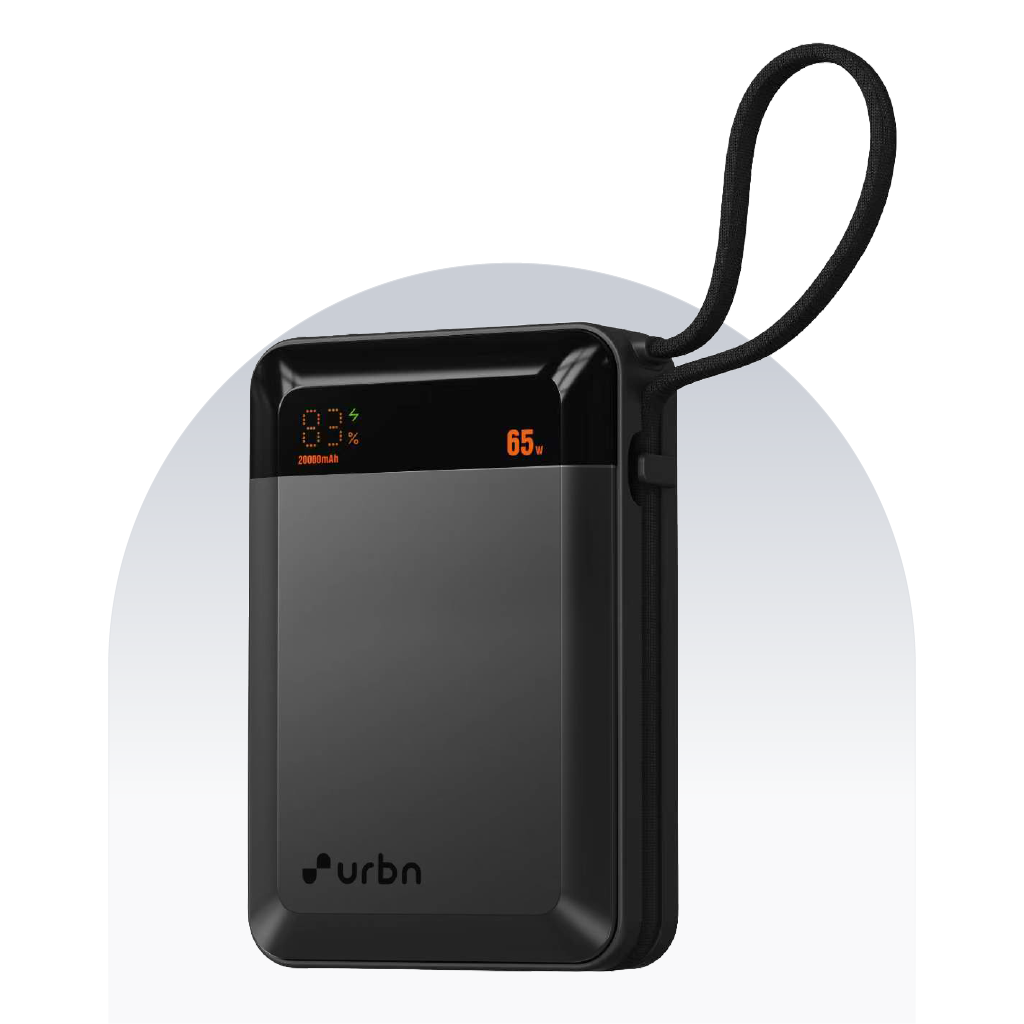 20,000 mAh Ultra Volt 65W Power Bank