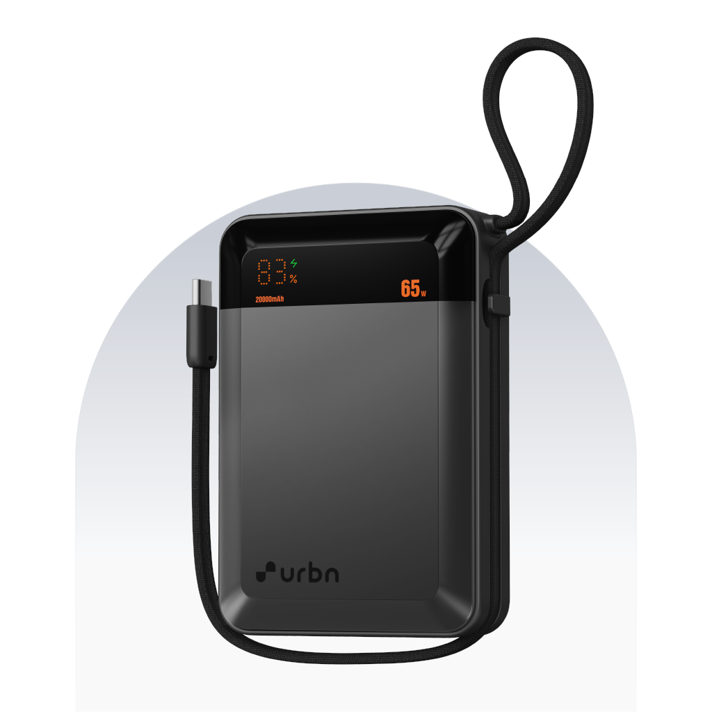 20,000 mAh Ultra Volt 65W Power Bank