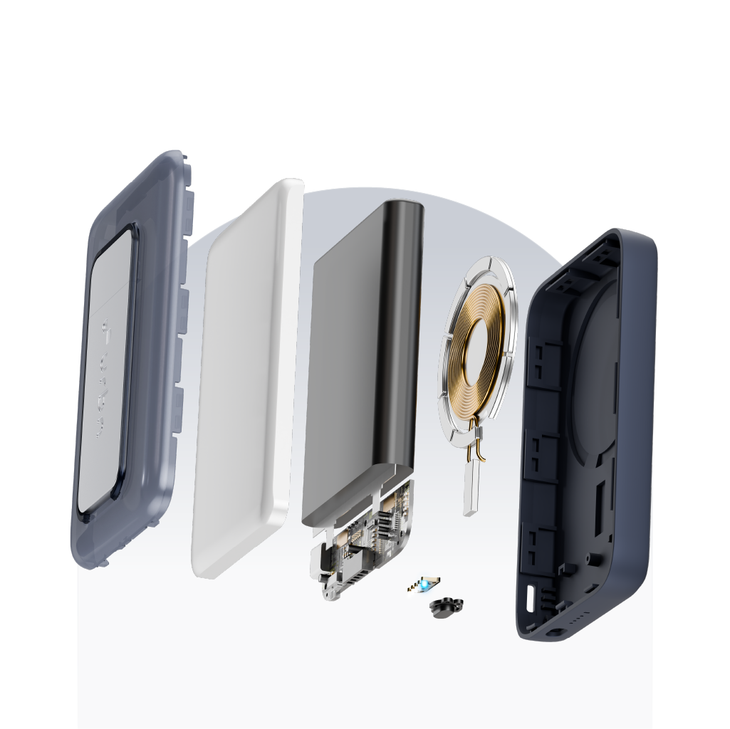 URBN 10000mAh Frost Magtag Power Bank