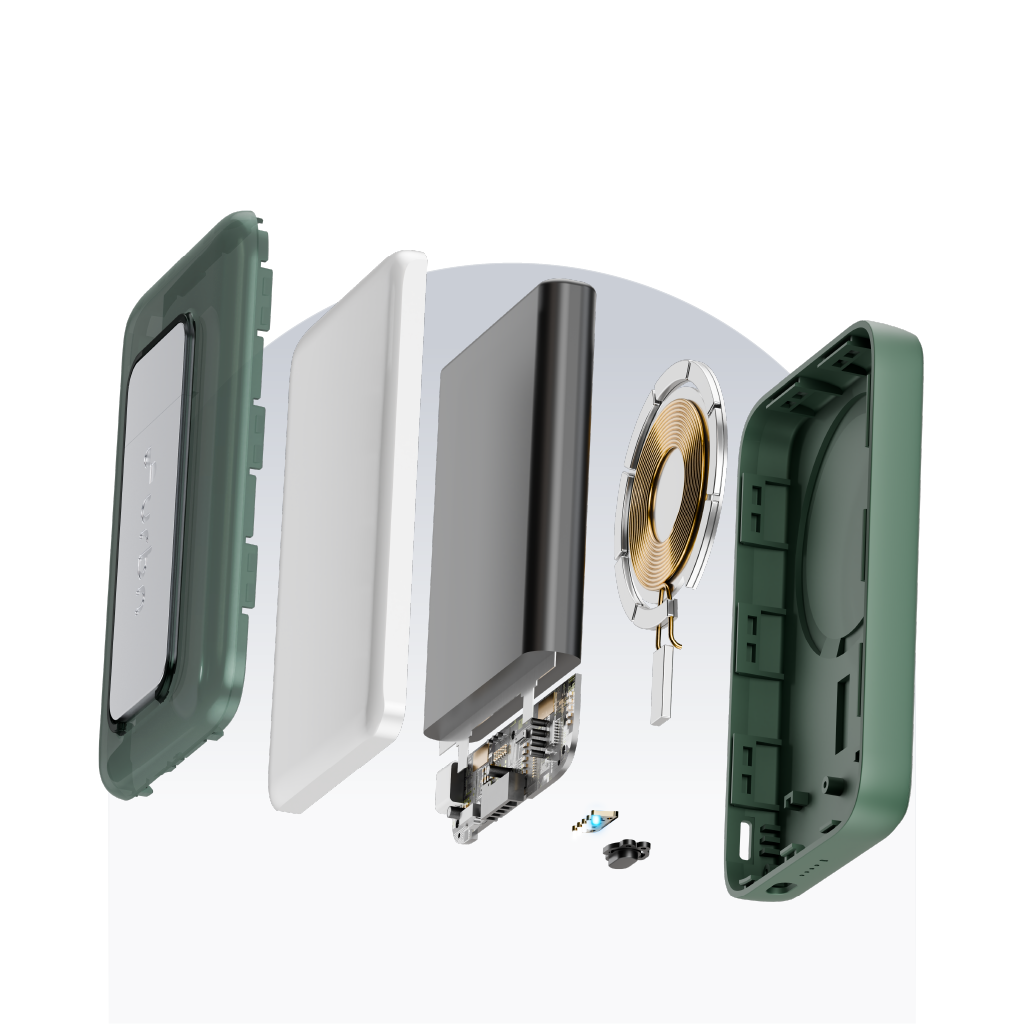 URBN 10000mAh Frost Magtag Power Bank