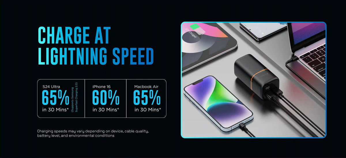 20000 mAh Nano Stack Pro 70W Power Bank