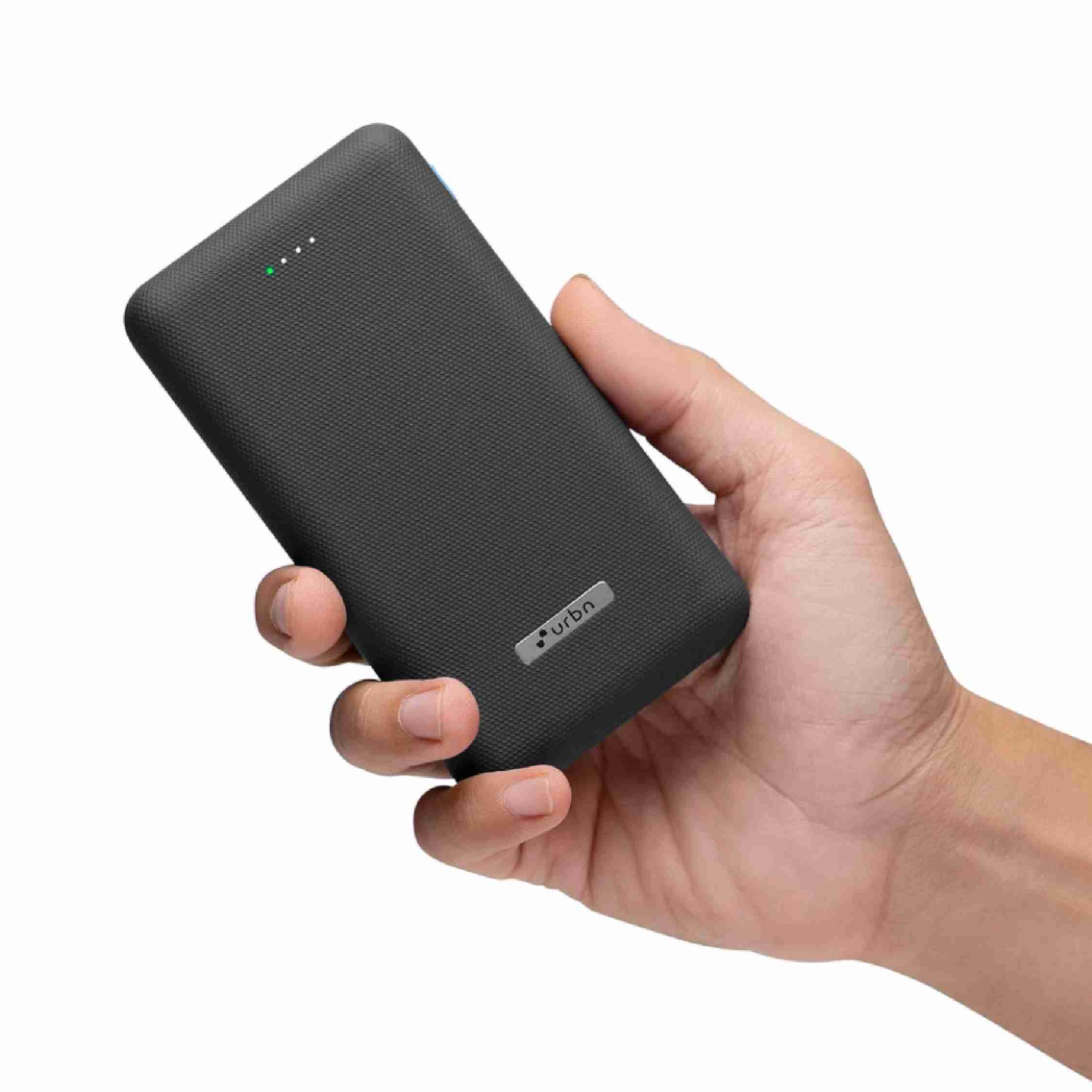Urbn 20,000 mAh 35W Ultra Compact Pro Power Bank (Black)