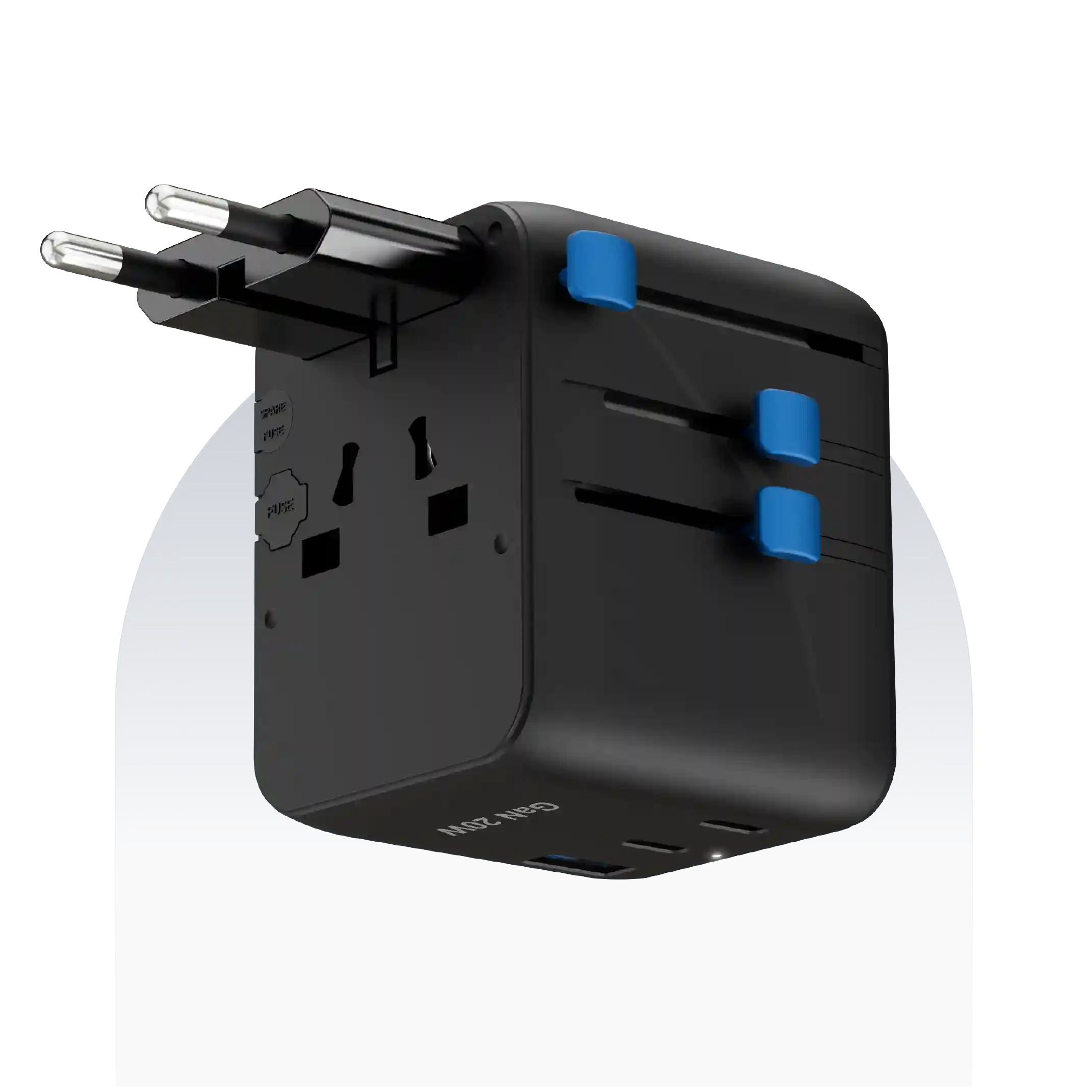 20W UniPort Universal Travel Adapter