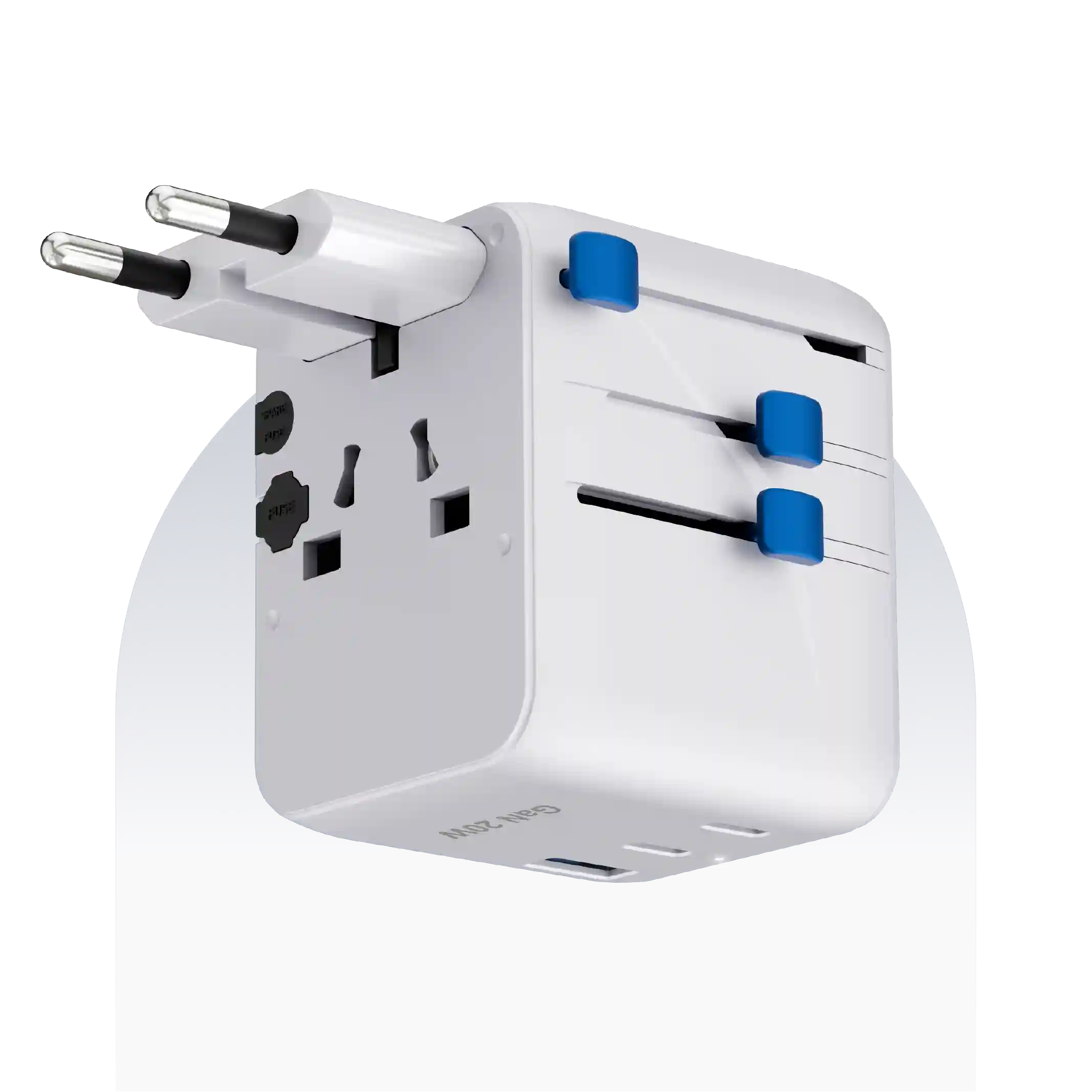 20W UniPort Universal Travel Adapter