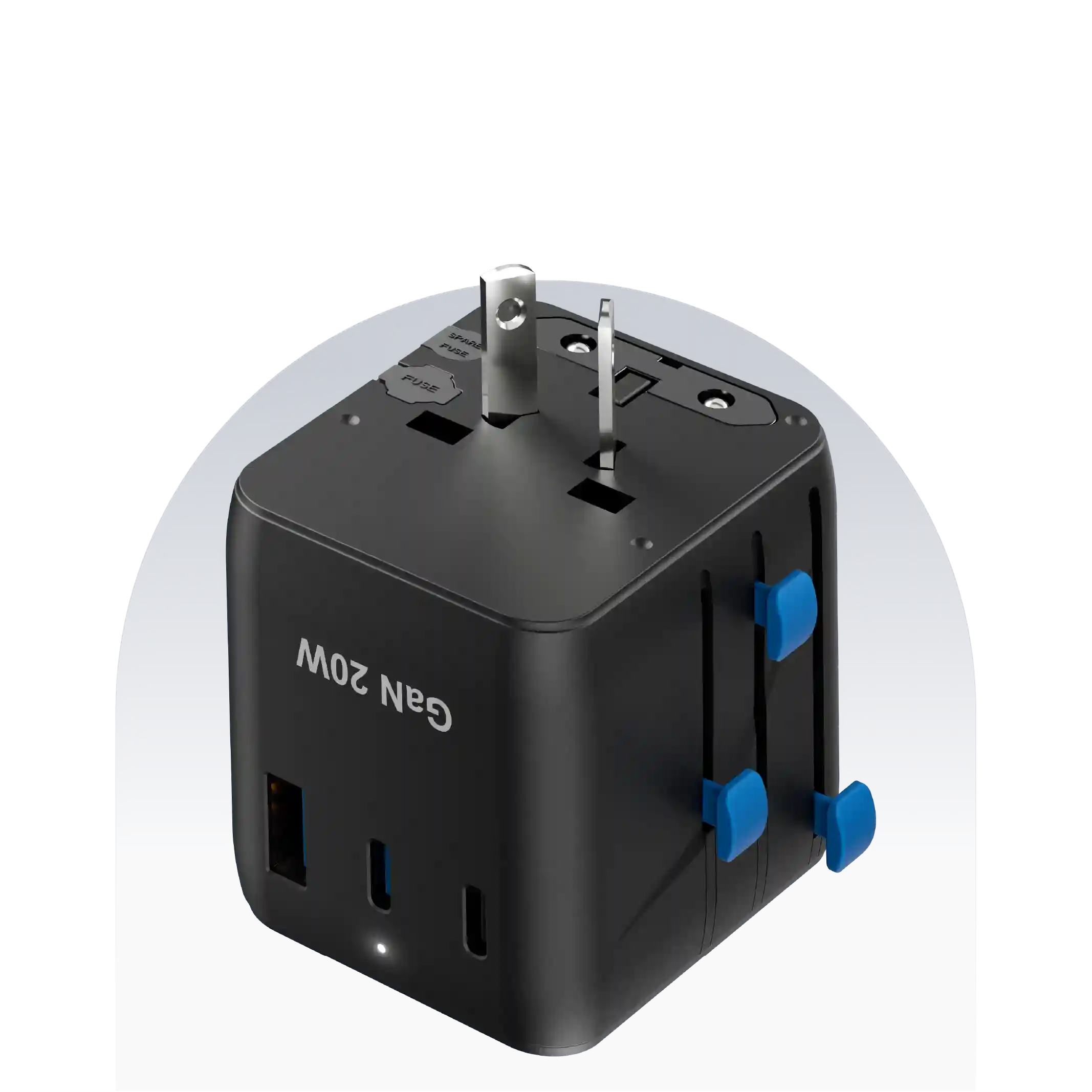 20W UniPort Universal Travel Adapter