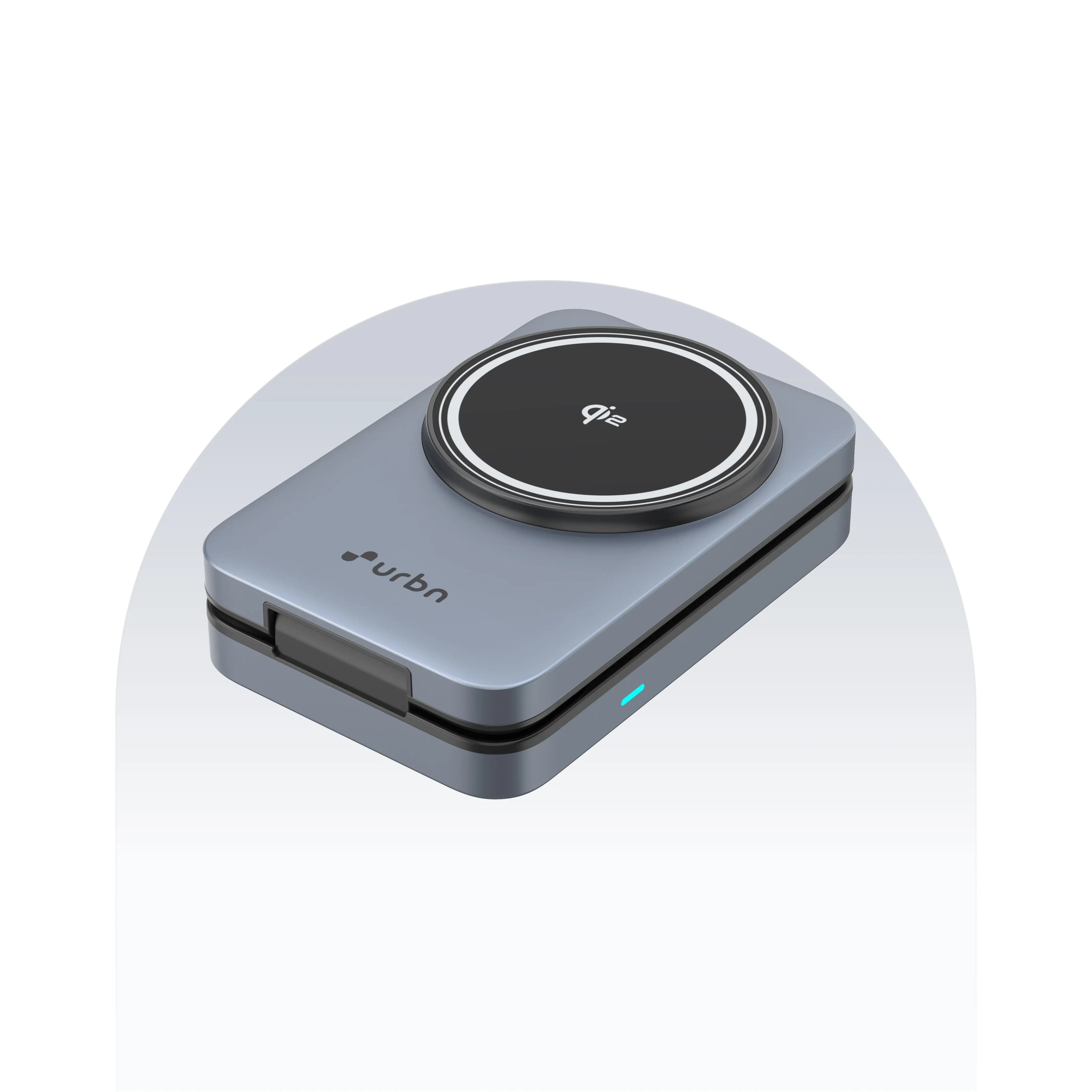 3-IN-1 Qi2 Foldable MagTag Stand Charger