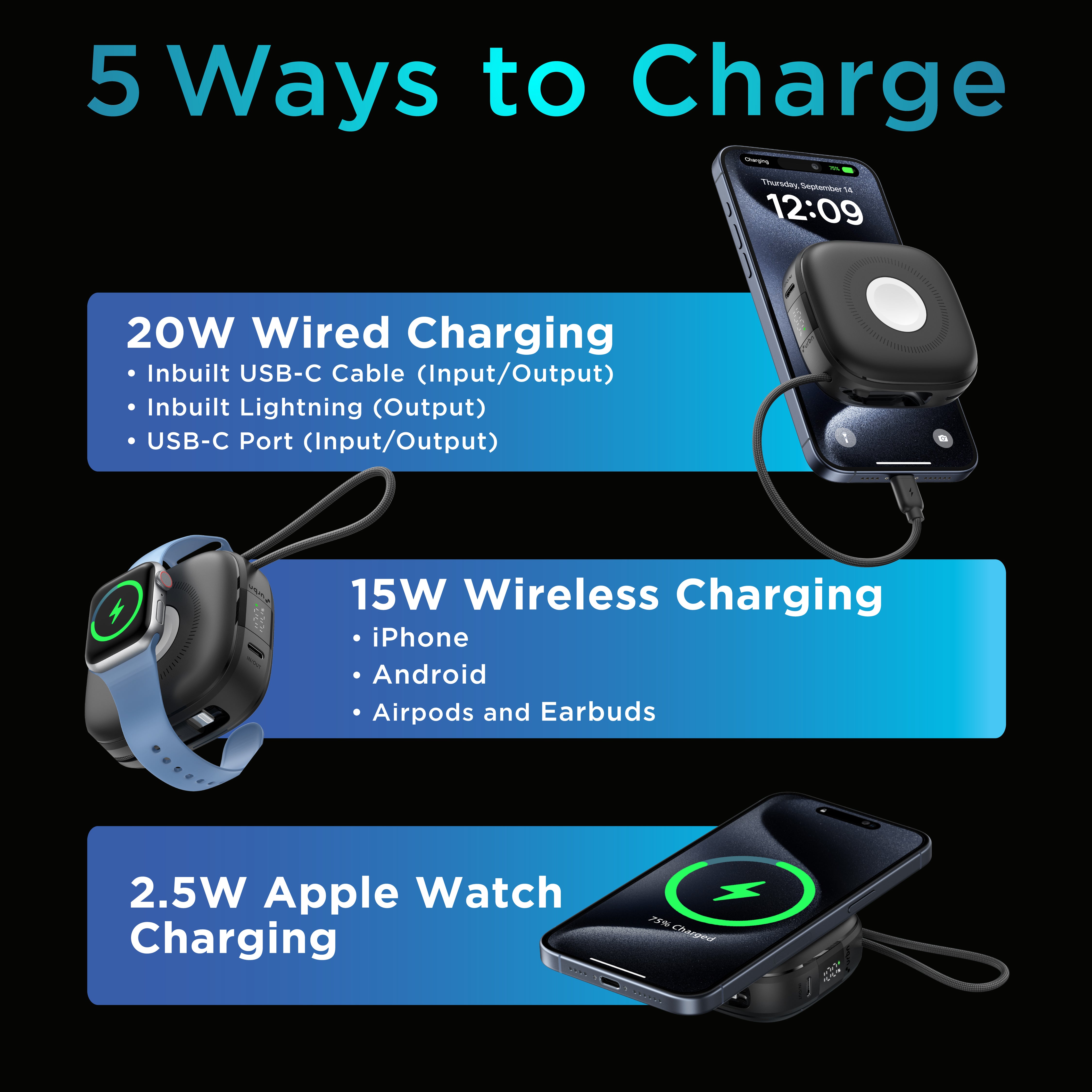 10,000 mAh Atom Link Power Bank