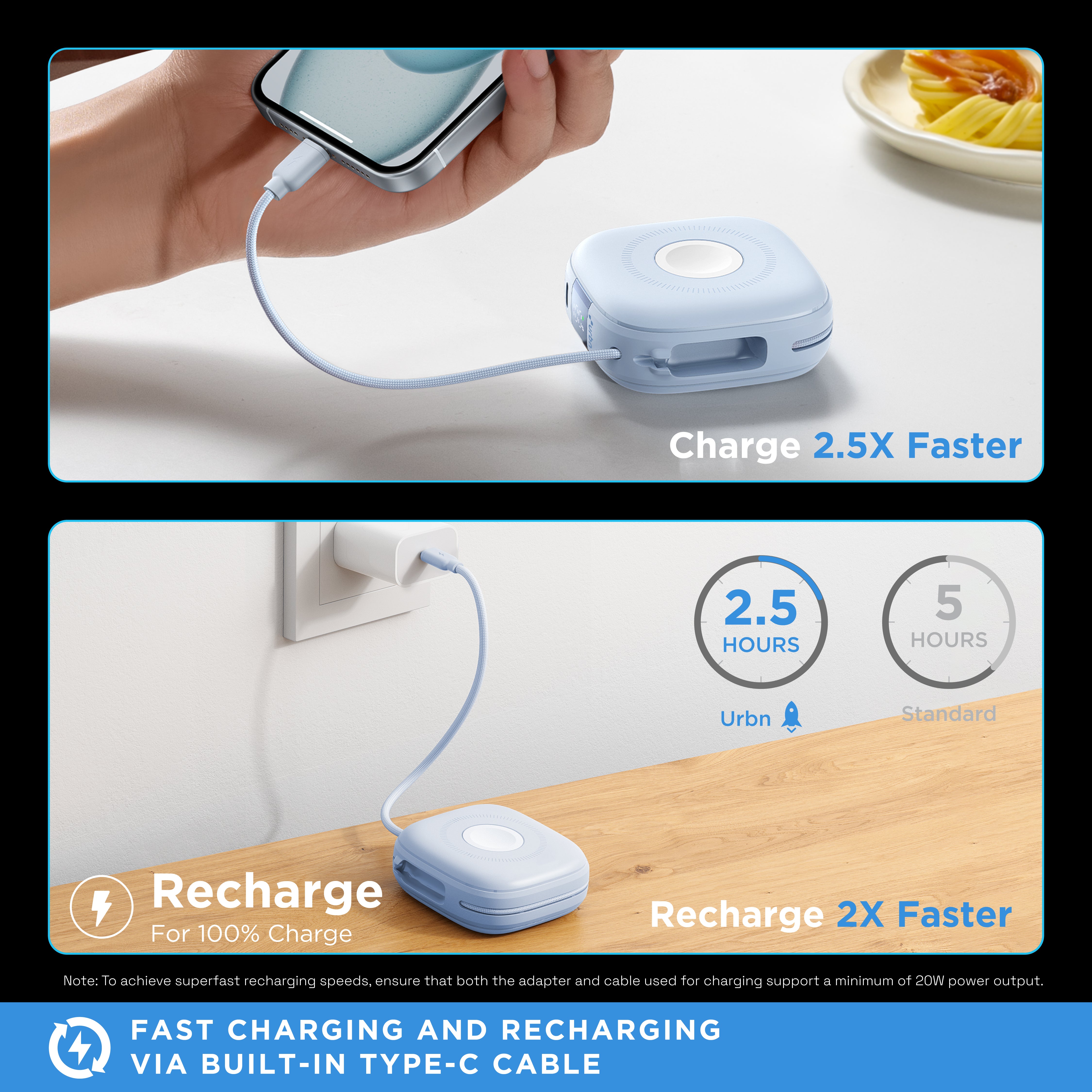 10,000 mAh Atom Link Power Bank