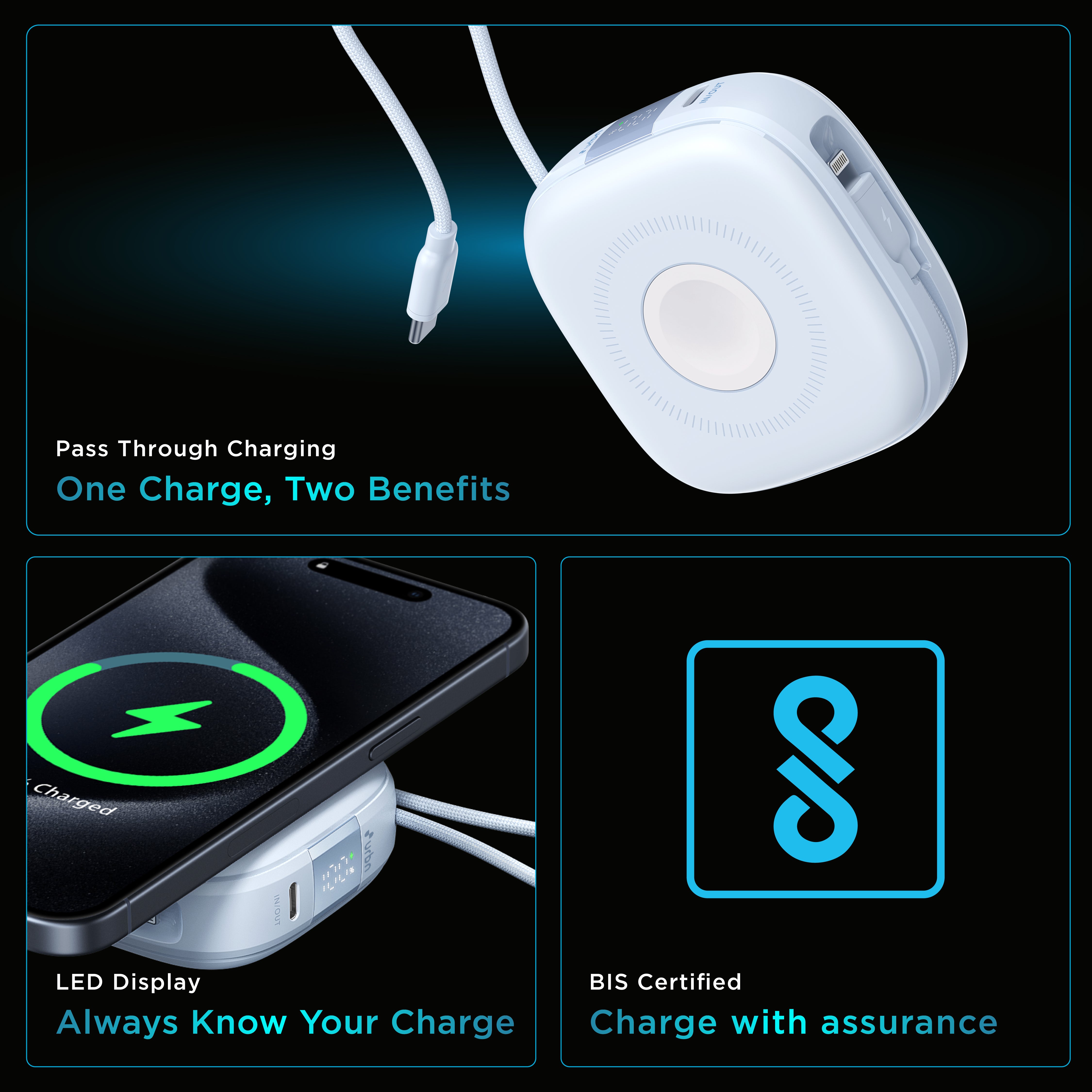 10,000 mAh Atom Link Power Bank