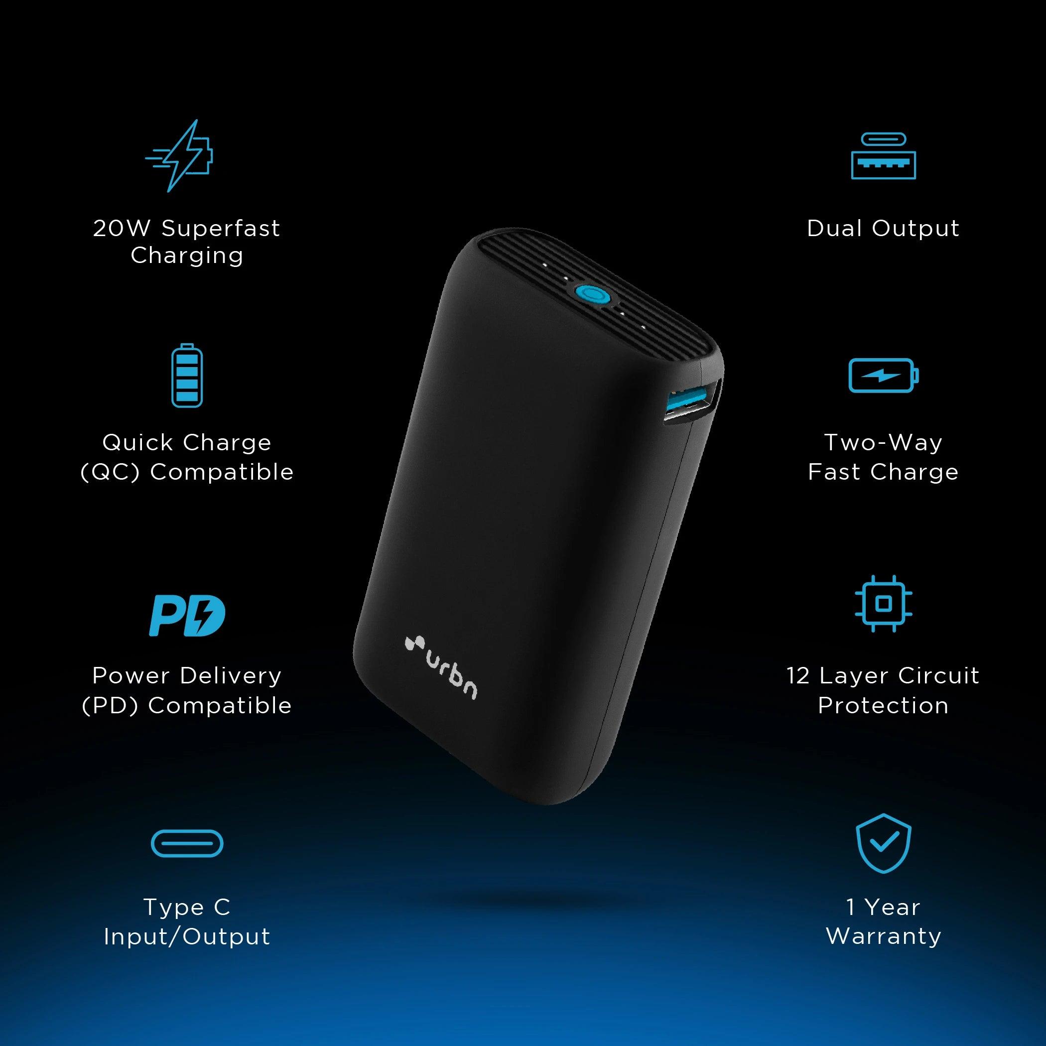10000 mAh Nano Power Bank