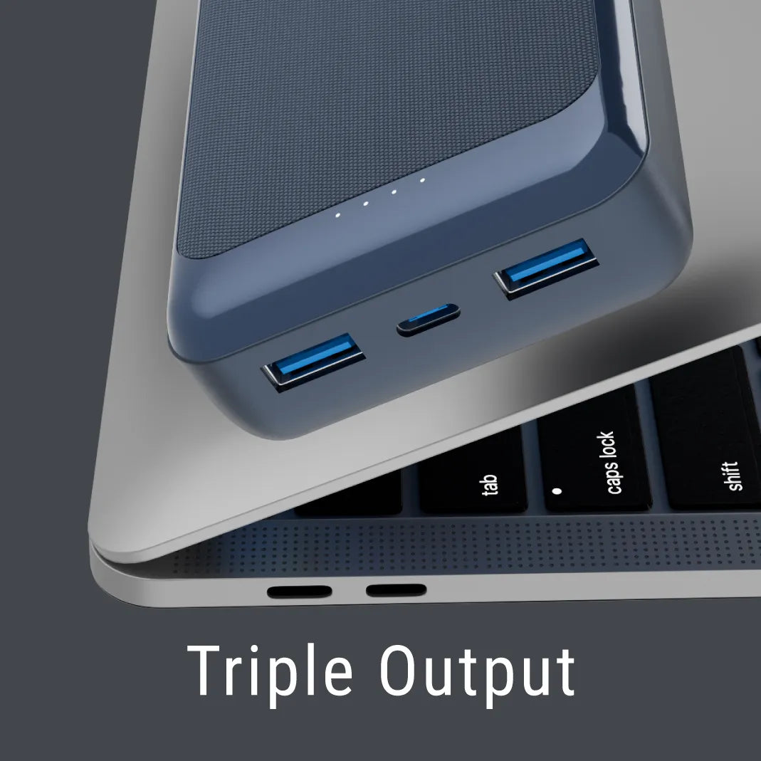 URBN Core Plus 35W Power Bank - Triple Output ports